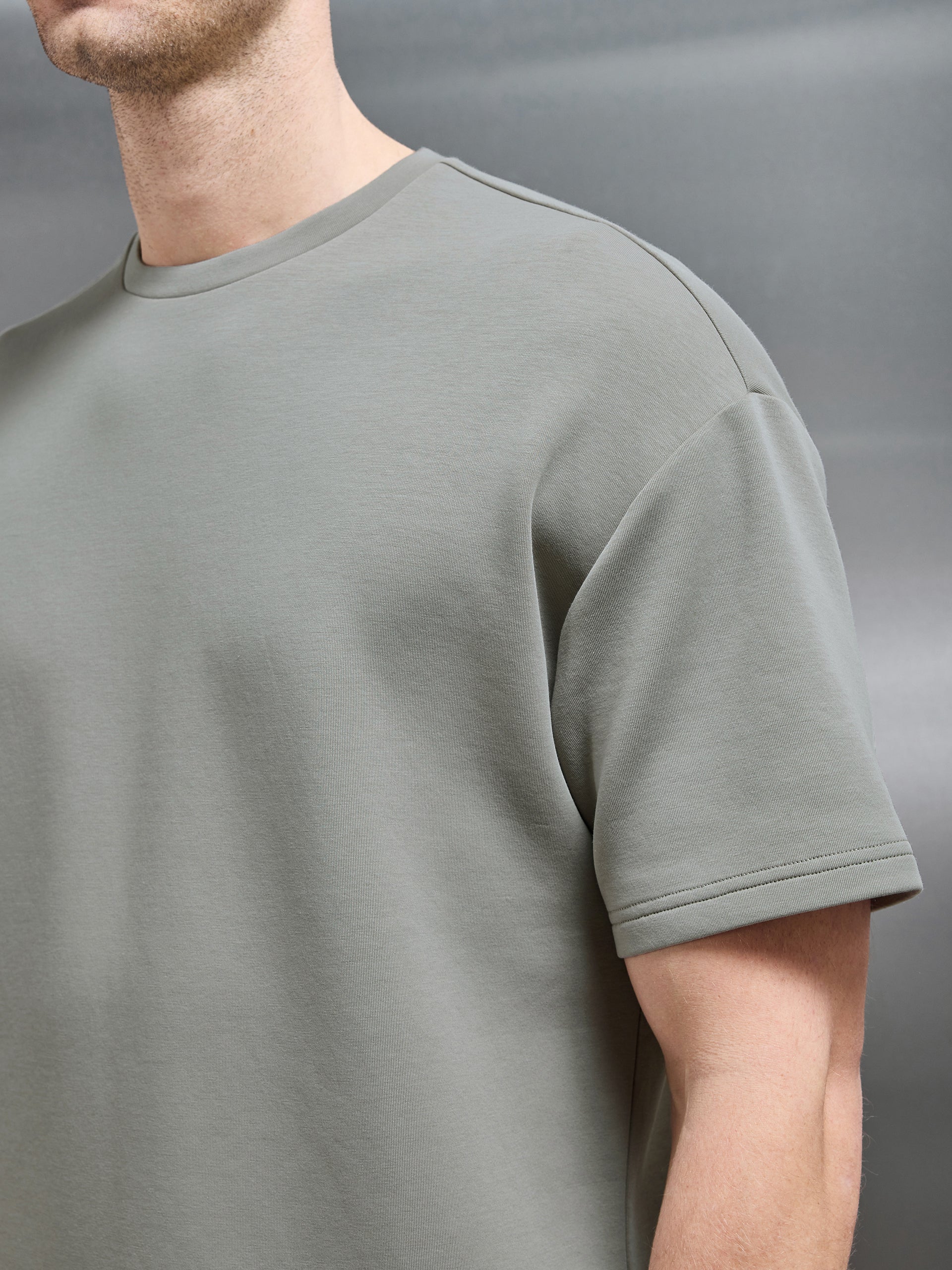 Everyday Luxe Relaxed T-Shirt in Stone