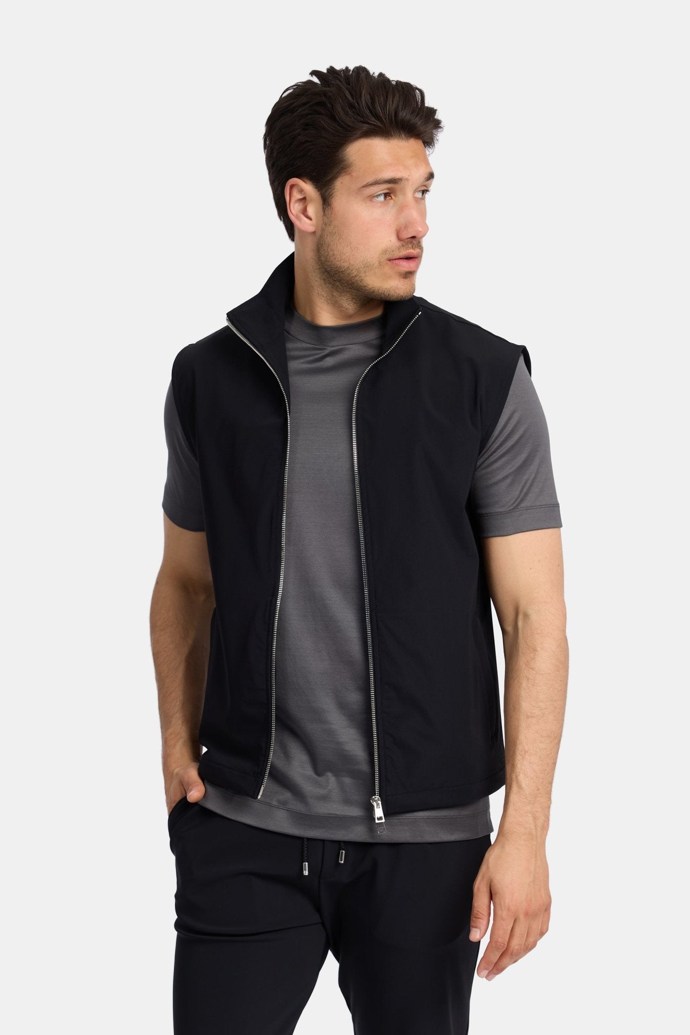 Onyx Black Tech Gilet