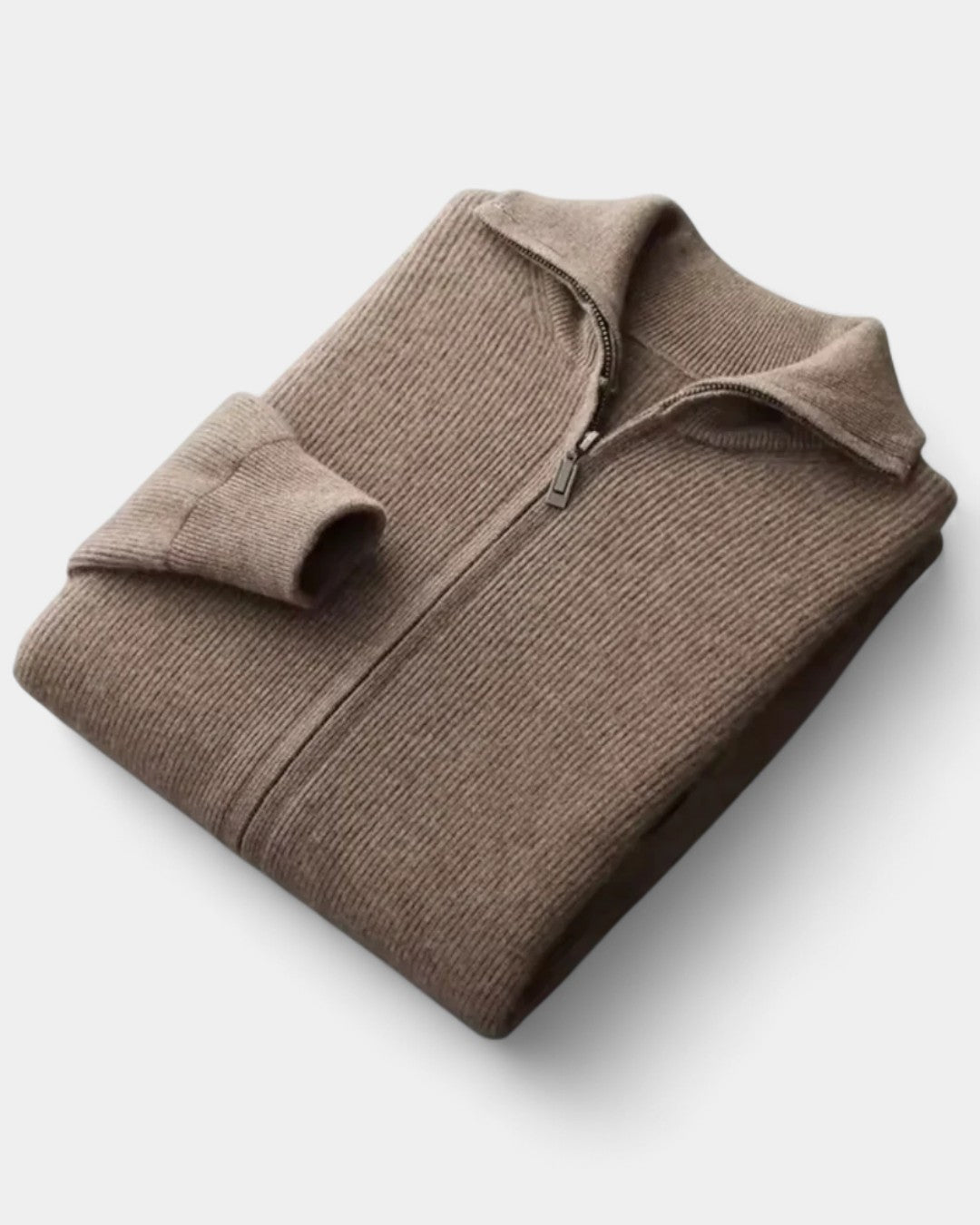 Solstice Wollen Kustjas - Bruin