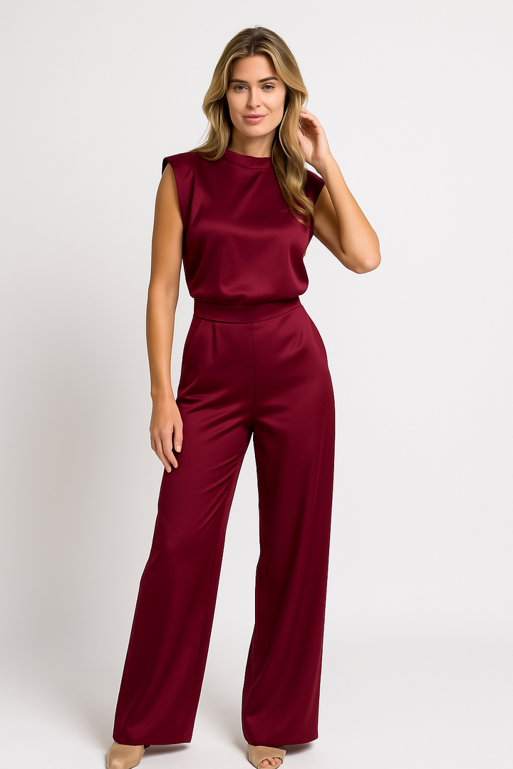 Wide-Leg Jumpsuit