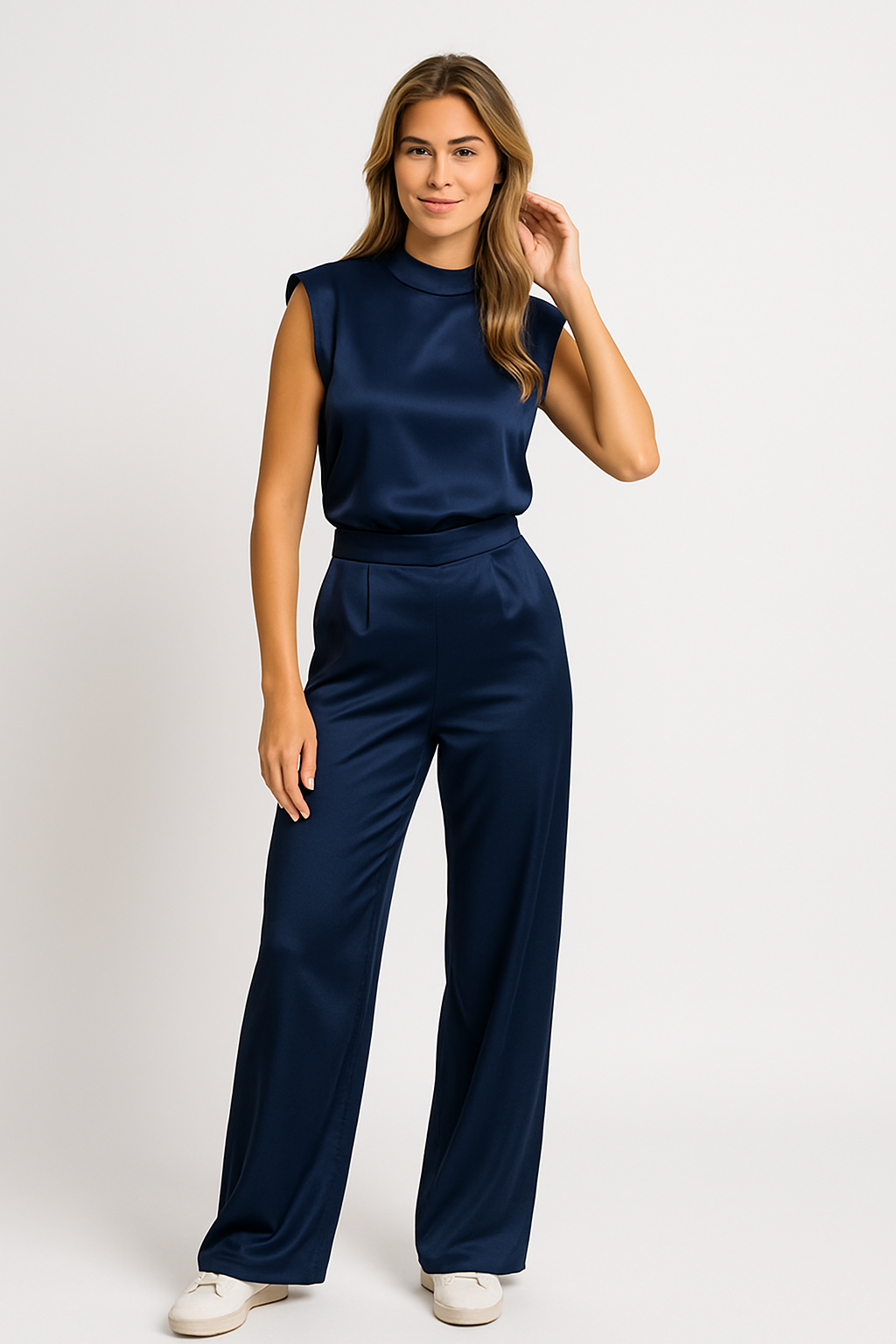 Wide-Leg Jumpsuit