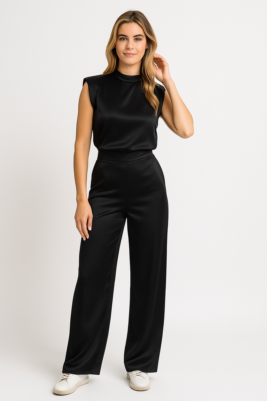 Wide-Leg Jumpsuit