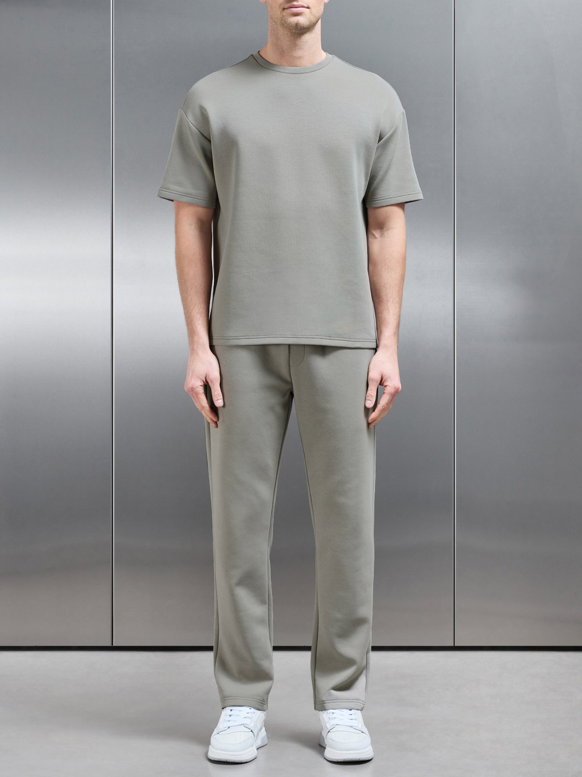 Everyday Luxe Relaxed T-Shirt in Stone