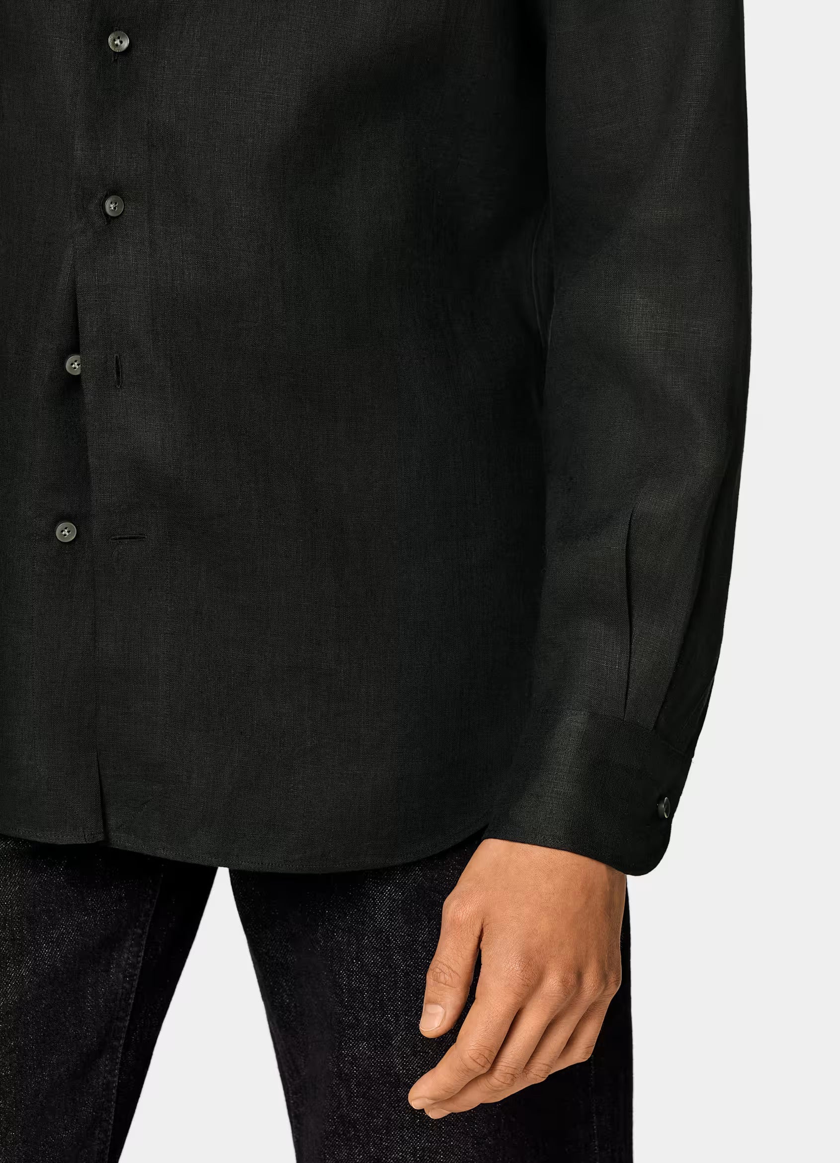 Tailored linen Blouse