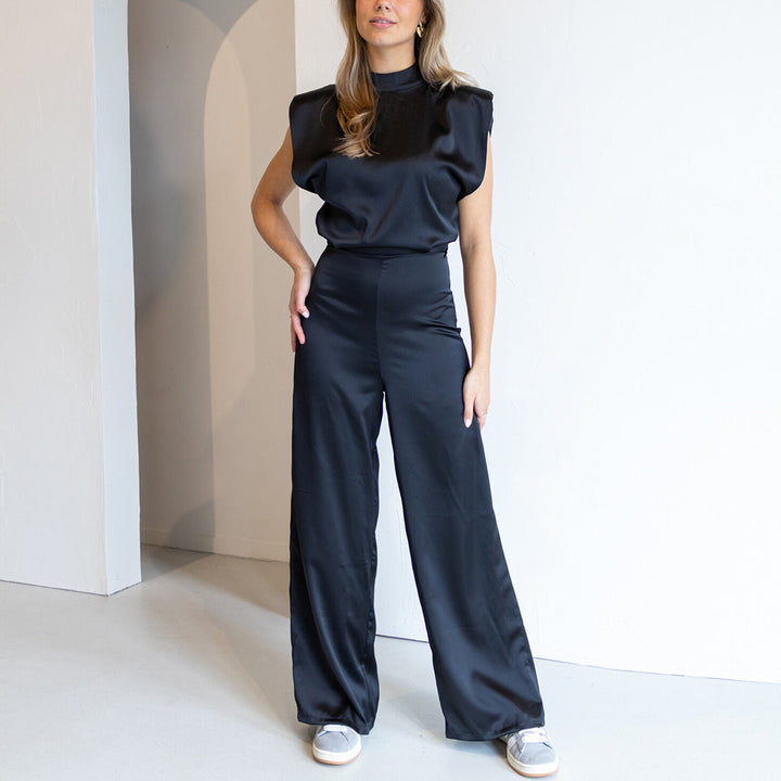 Wide-Leg Jumpsuit