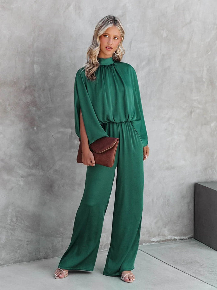 High-Neck Jumpsuit