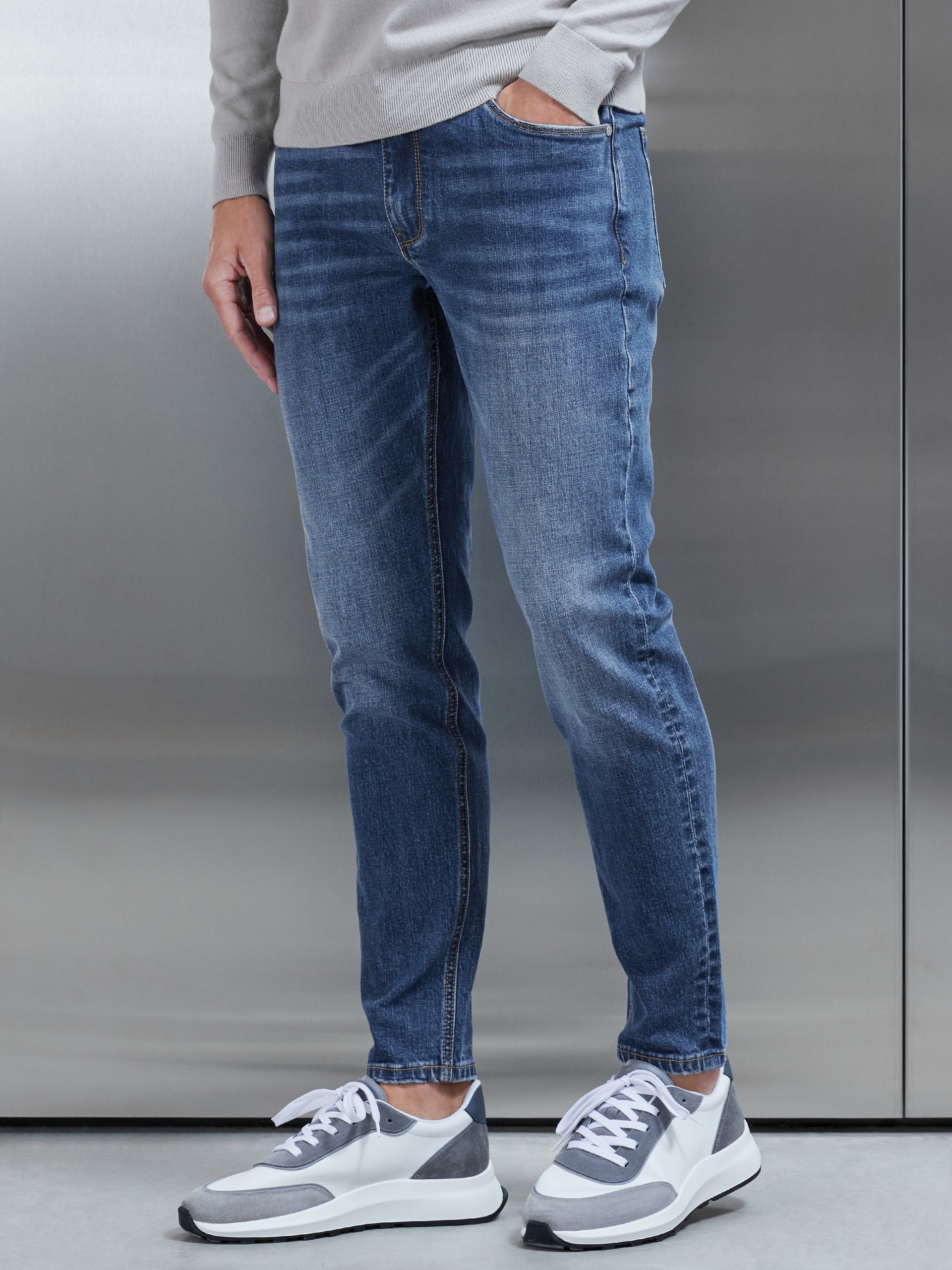 Slim Fit Denim Jeans