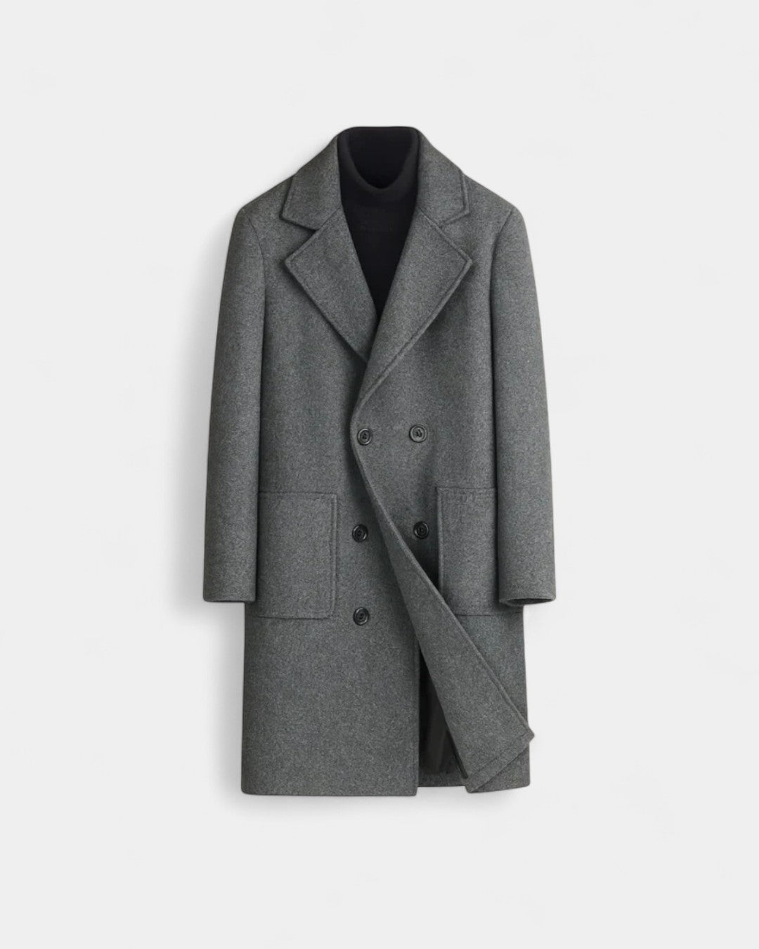 Regency Double-Breasted City Overcoat
