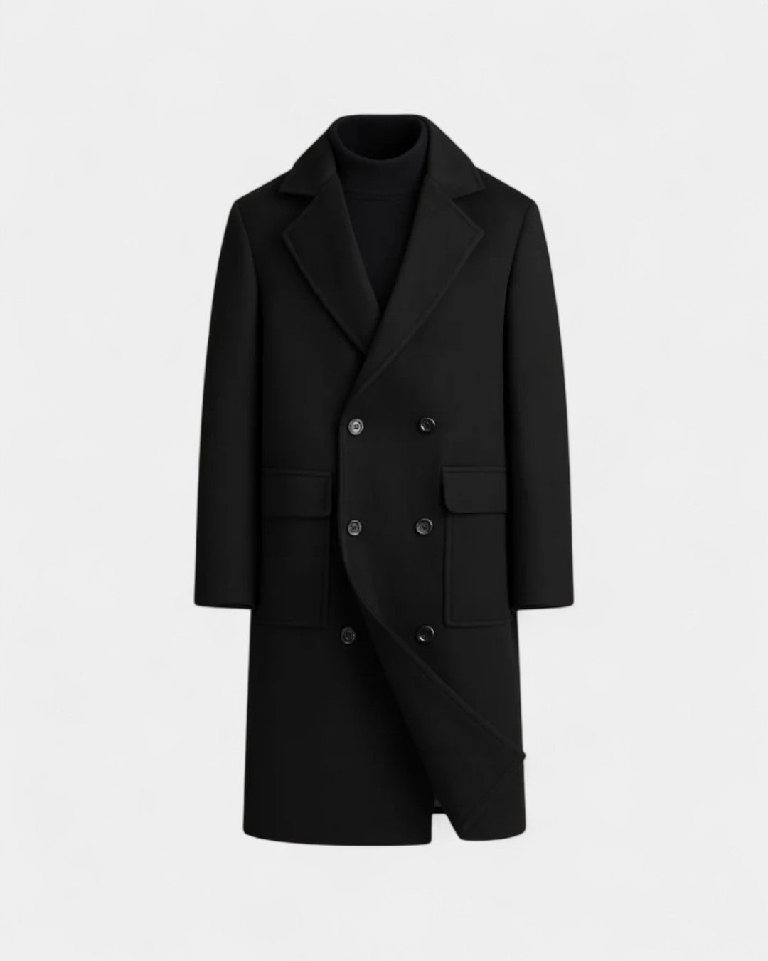 Regency Double-Breasted City Overcoat
