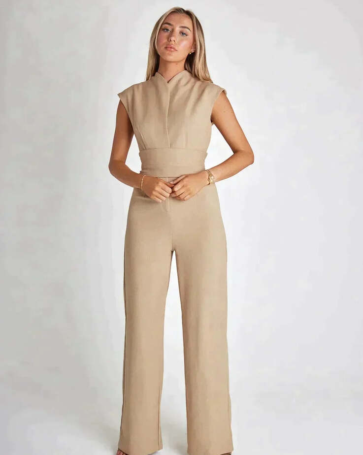 Draped Jumpsuit