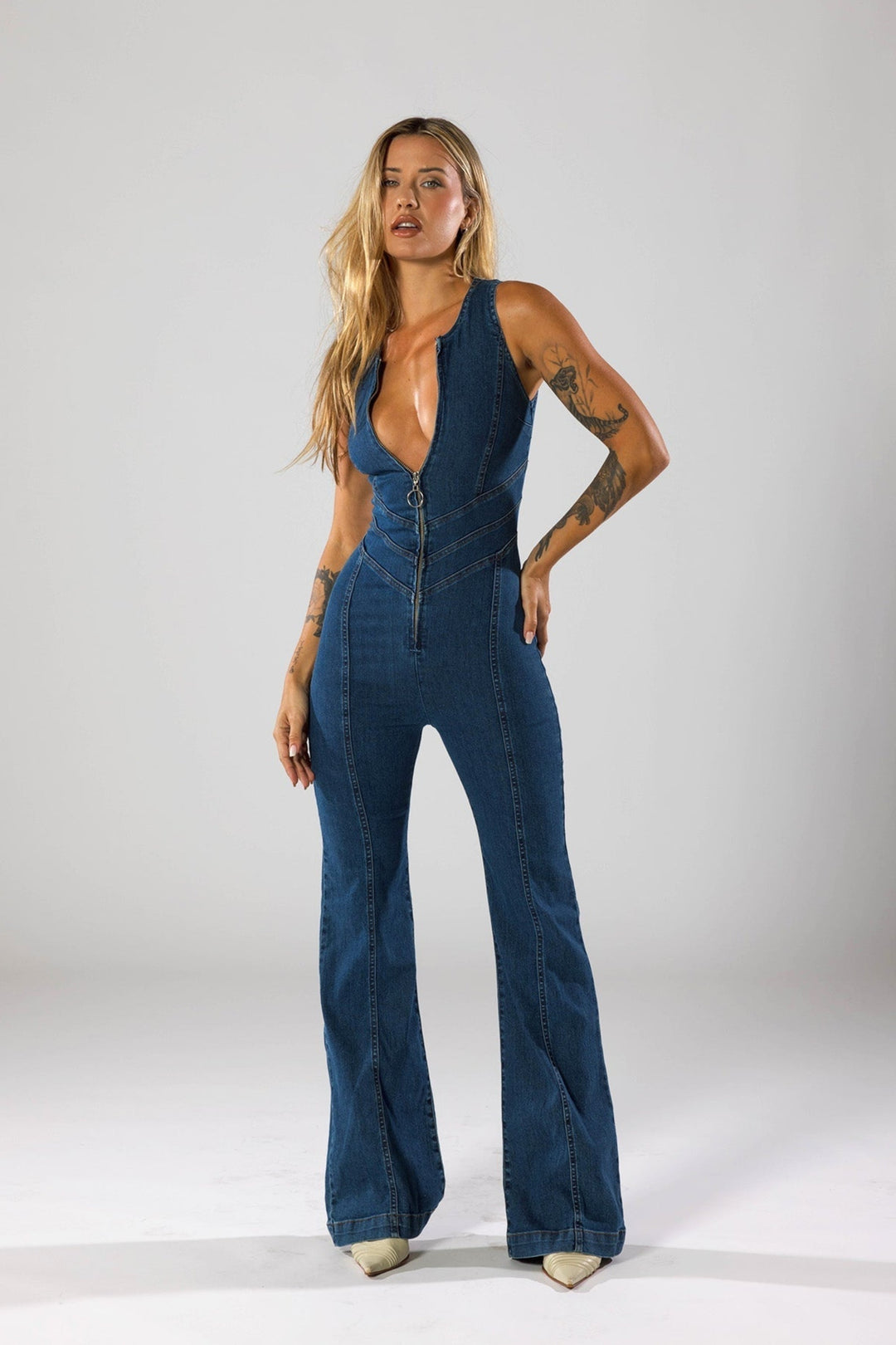 Denim Jumpsuit