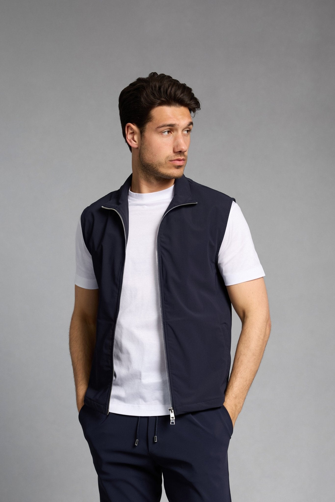 Midnight Blue Tech Gilet