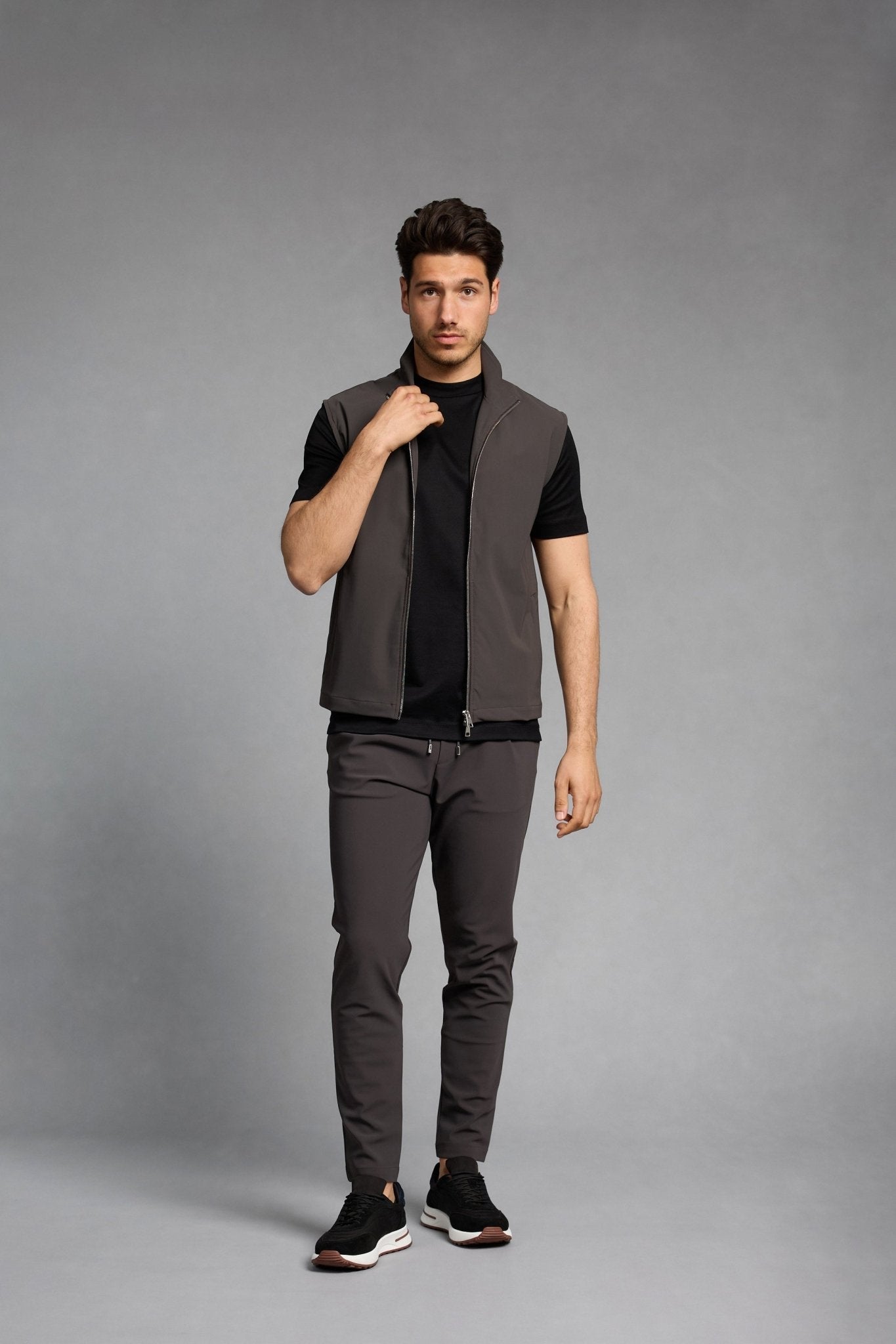 Slate Grey Tech Gilet