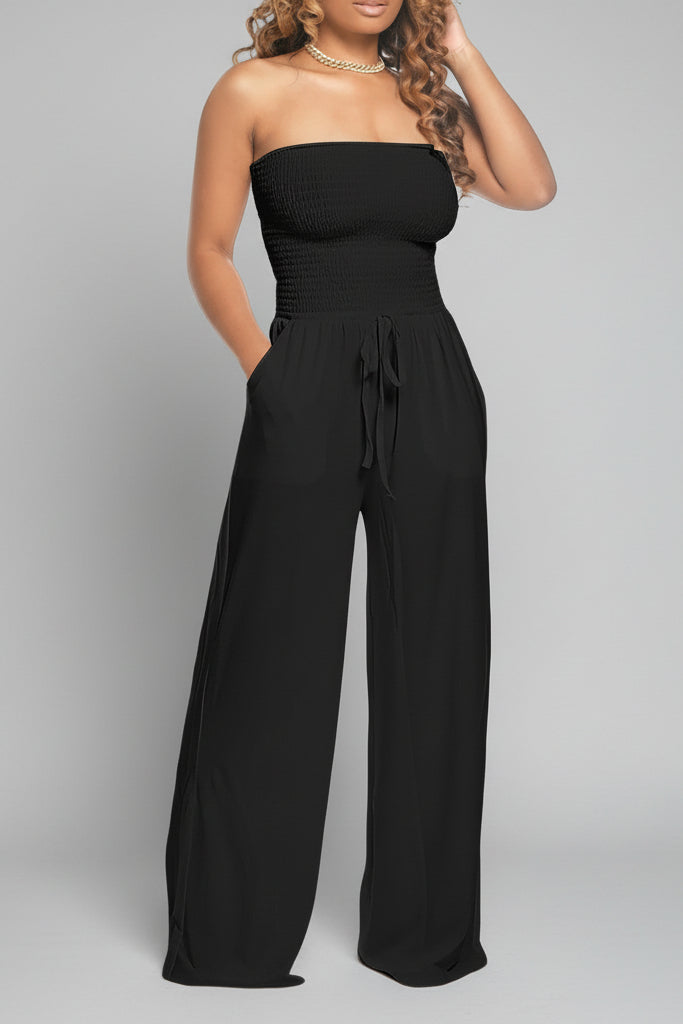 Off-Shoulder Jumpsuit
